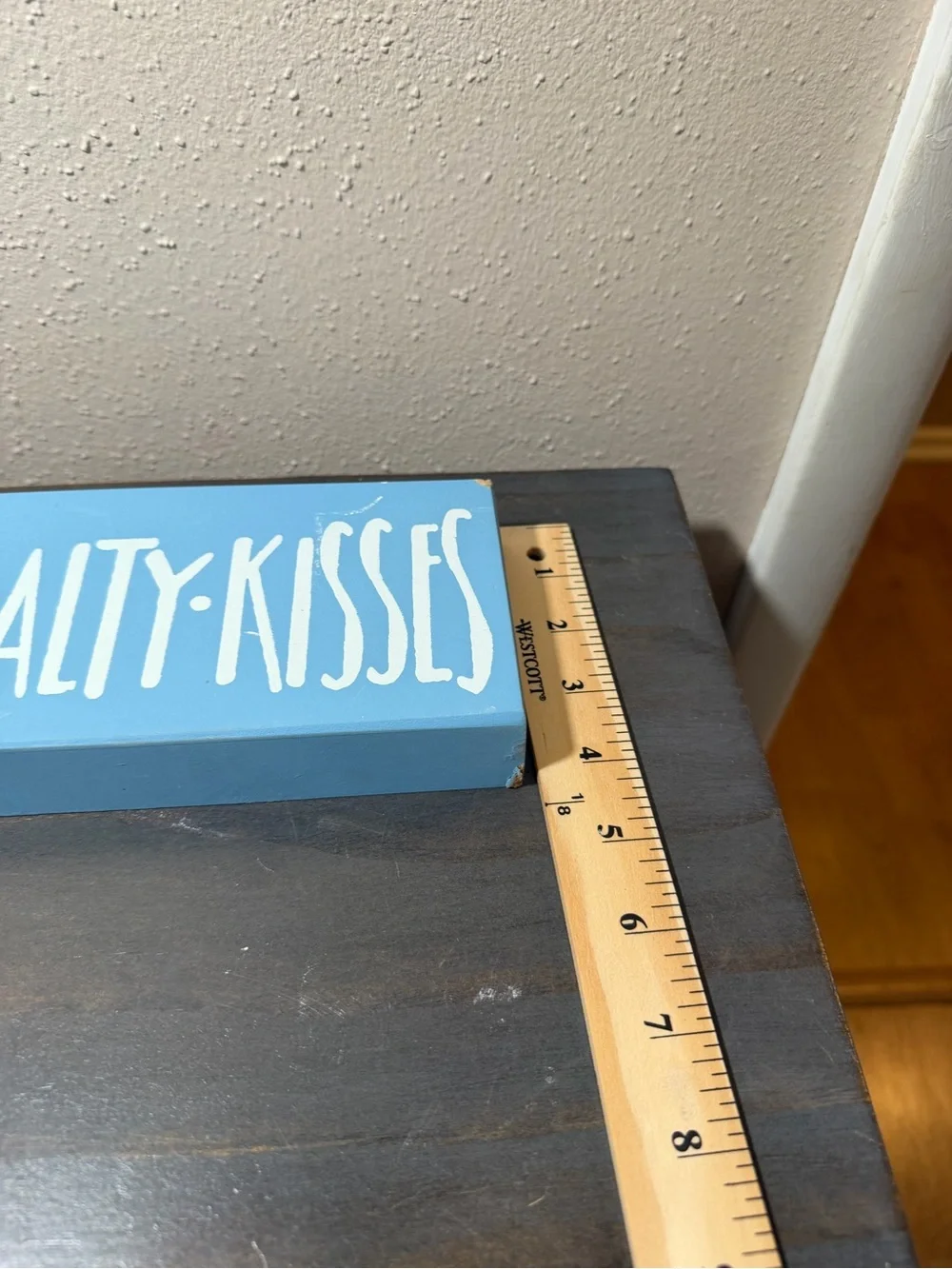 Source Unknown Blue & White Coastal Phrase Wall Signs